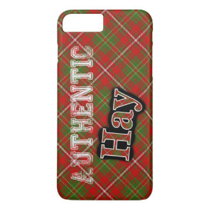 Authentic Clan Hay Scottish Tartan Design iPhone 8 Plus / 7 Plus Hoesje