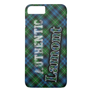 Authentic Clan Lamont Scottish Tartan Design iPhone 8 Plus / 7 Plus Hoesje