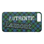 Authentic Clan Lamont Scottish Tartan Design Case-Mate iPhone Case (Achterkant (Horizontaal))