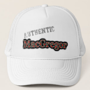 Authentic Clan MacGregor Scottish Tartan Name Trucker Pet