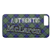 Authentic Clan McLaren Scottish Tartan Design Case-Mate iPhone Case (Achterkant (Horizontaal))