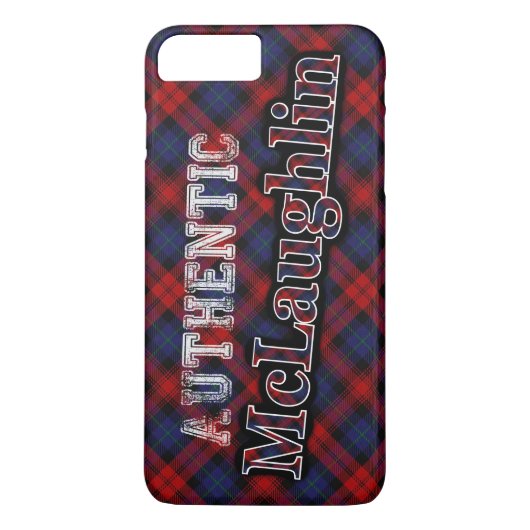 Authentic Clan McLaughlin Scottish Tartan Design Case-Mate iPhone Case (Achterkant)