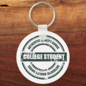 Authentic College Student Sleutelhanger (Voorkant)
