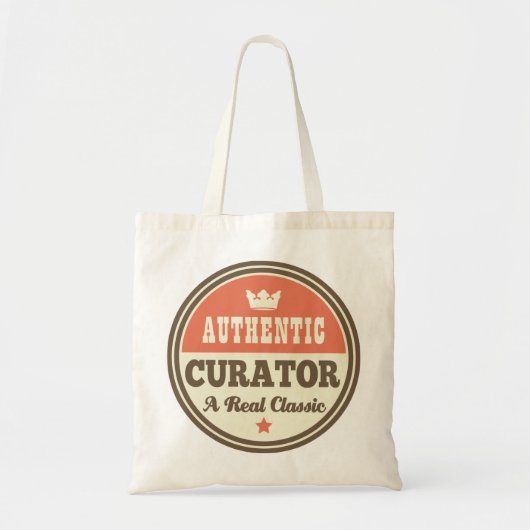 Authentic Curator  Cadeauidee Tote Bag (Voorkant)
