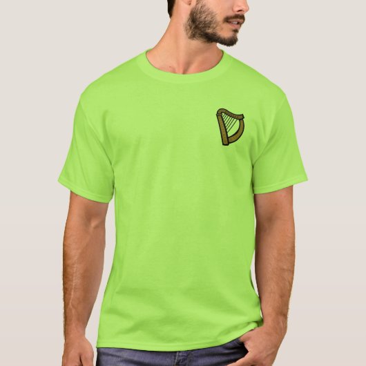 "Authentic Irish" T-Shirt (Voorkant)