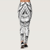 Authentic IslandTAT Leggings tribaux polynésiens (Dos)