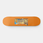Authentic Japan Retro  Style Skateboard (Horizontaal)