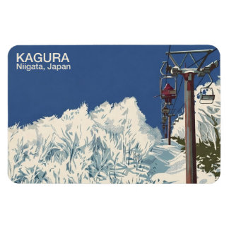 Authentic Japan Snow Culture – Kagura, Niigata 2 Magneet