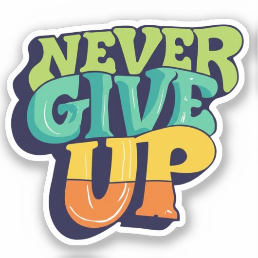 Authentic Kawaii Motivation Sticker for Journals, (Voorkant)