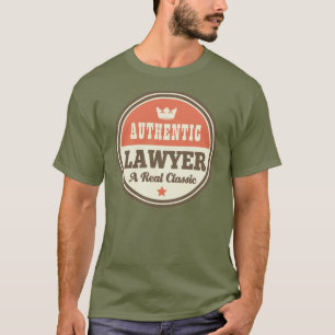 Authentic Lawyer (Funny) Gift T-shirt