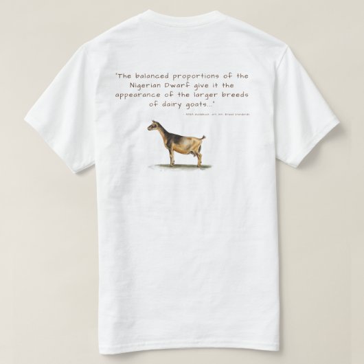 Authentic Nigerians T-shirt (Design achterkant)