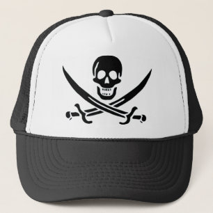 Authentic Pirate Flag van Jack Rackam Trucker Pet