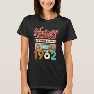 Authentic Quality Radio  1962 60th Birthday T-shirt