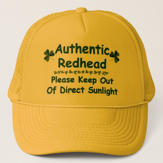 Authentic Redhead Trucker Pet (Voorkant)