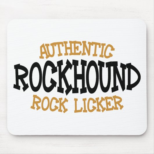 Authentic Rockhound Rock Licker Muismat (Voorkant)