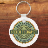 Authentic Speech Therapist Sleutelhanger (Voorkant)