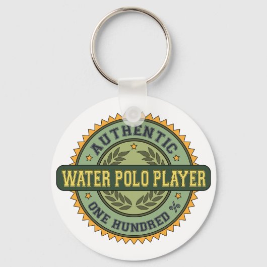 Authentic Water Polo Player Sleutelhanger (Voorkant)