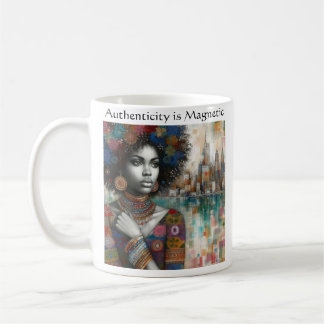 Authenticiteit is magnetisch koffiemok