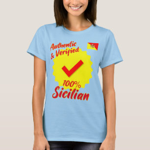 Authentiek en geverifieerd 100% Siciliaans T-shirt