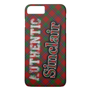 Authentiek Sinclair Clan Schots Tartan Design iPhone 8 Plus / 7 Plus Hoesje