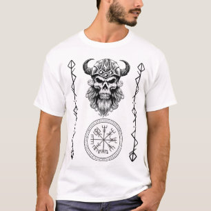 Authentiek Viking T-shirt kleding voor Noorse my
