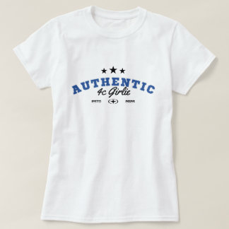 "Authentieke 4c Meisje" 4c Haar Waarderings T-shir T-shirt