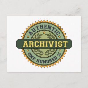 Authentieke Archivist Briefkaart