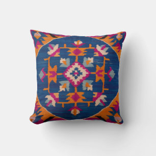 Authentieke Blue Kilim Turks tapijt Kussens