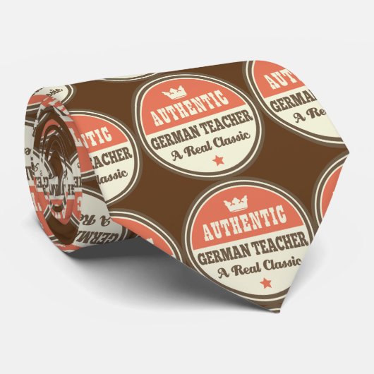 Authentieke Duitse leraar  Gift Idea Stropdas (Opgerold)