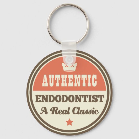authentieke endodontist een echte klassieke sleutelhanger (Voorkant)