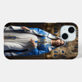 Authentieke Gezegende Maagd Maria Moeder van Jezus Case-Mate iPhone Case (Achterkant (horizontaal))