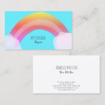 Authentieke hand getekende regenboog | Water gekle