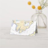 Authentieke Nautische Grafiek Anker Bruiloft / Eve (Achterkant)