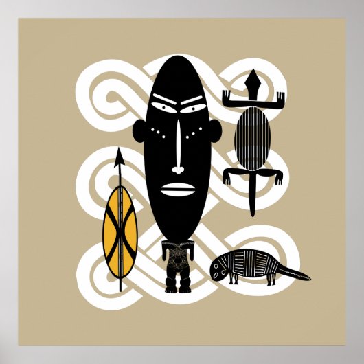 authentieke proefdieren poster (Voorkant)