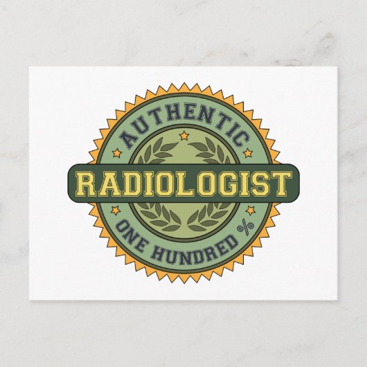 Authentieke radioloog briefkaart (Voorkant)