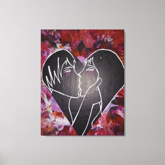 Authentieke Romance Canvas Afdruk (Voorkant)
