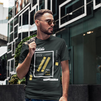 Authentieke stijl t-shirt