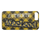 Authentique MacLeod Scottish Tartan Design Coque (Dos (Horizontal))