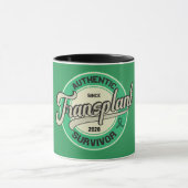 Authentische Transplant Survivor Custom Coffee Mok (Midden)