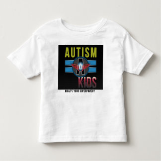 "Autism A Kinderen" Toddler T-Shirt, Superpower* Kinder Shirts