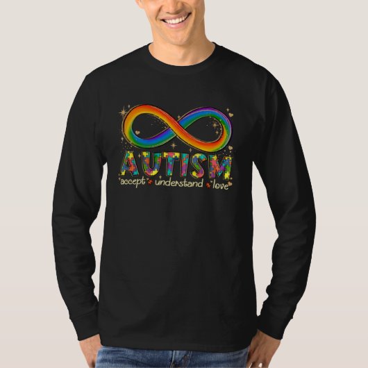 Autism Accept Understand Love It s Ok Be Differen T-shirt (Voorkant)