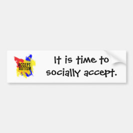 Autism Acceptation Bumpersticker