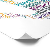 Autism Advocate en Educate Poster GoTeamKate (Hoek)