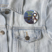 Autism Assistance Button... Help alsjeblieft! Ronde Button 5,7 Cm (In situ)