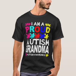 Autism Autism-Proud Autism Grandma T-shirt Autism
