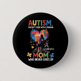 Autism Awareness 2025 heeft geen handleiding Ronde Button 5,7 Cm