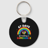 Autism Awareness 67 Days Of Making A Difference 6  Sleutelhanger (Voorkant)