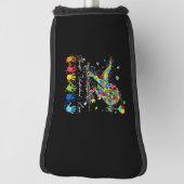 Autism Awareness Accept Understand Love Dinosaurs Golfheadcover (Draai 90)