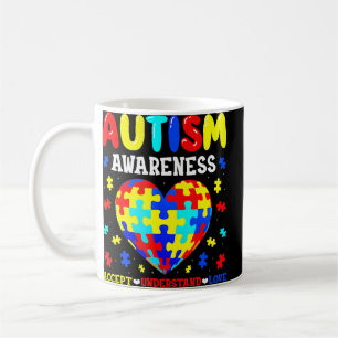 Autism Awareness Accepteren Love Autism Puz Koffiemok