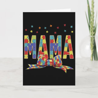 Autism Awareness Autism Mama Accept Love Puzzle Co Kaart